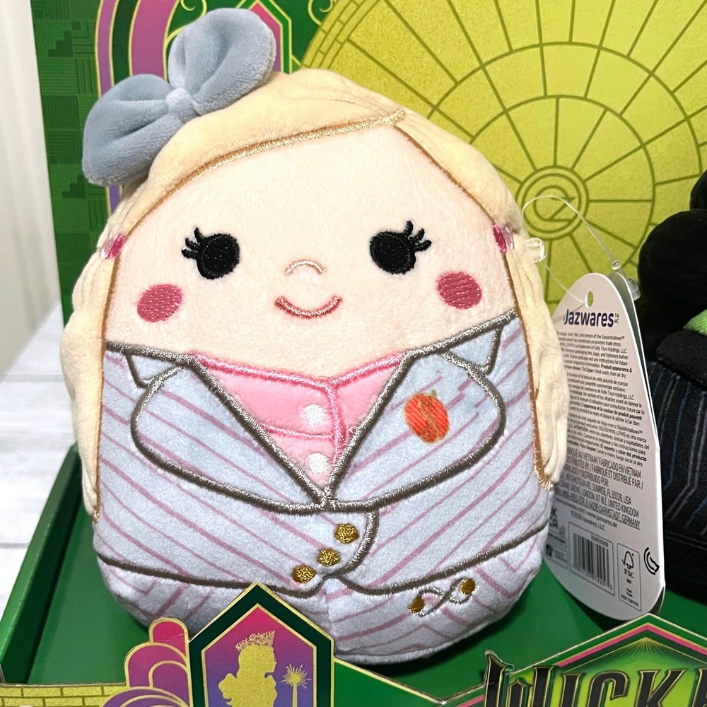 Squishmallows Wicked Movie 5 Inch 2-Pack Elphaba Glinda Upland Target Exclusive - Picture 2 of 9